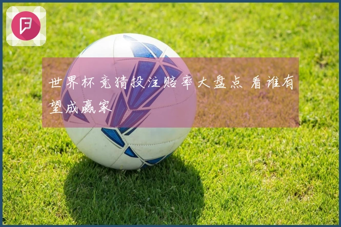 世界杯竞猜投注赔率大盘点 看谁有望成赢家